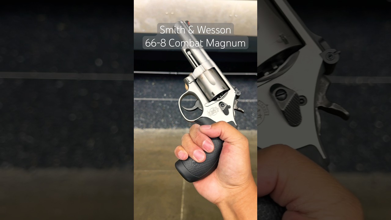 Combat Power - Smith & Wesson 66-8 .357 Magnum Revolver 