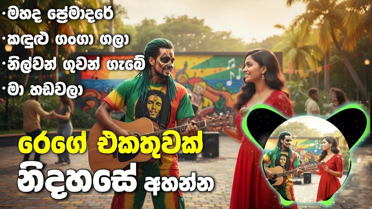 නිදහසේ අහන්න | Prince Udaya Priyantha BEST 4 SONGS Reggae Version | Sinhala Collection @Reggaecrboy