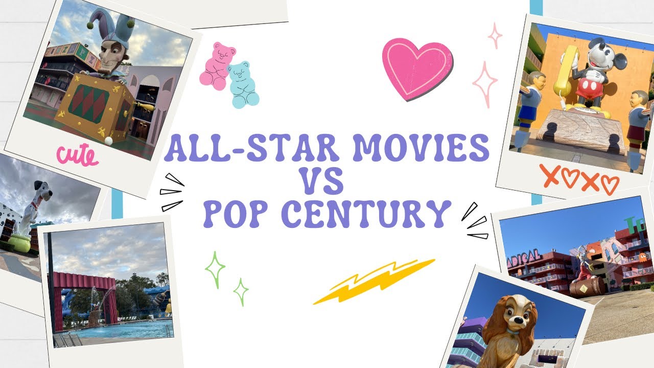 Disney's All- Star Movies or Pop Century - Which is Right for You?