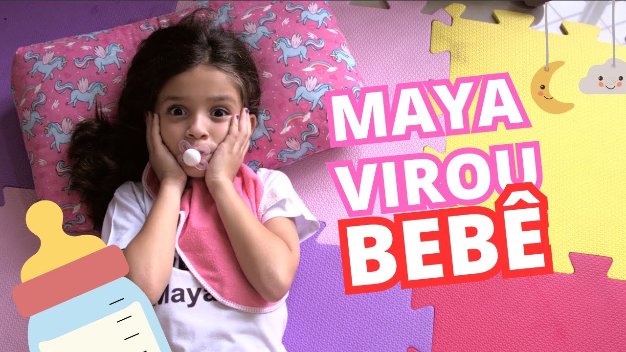 VIREI UM BEBÊ - MAYA LIMA Part. 3 #bebe #baby