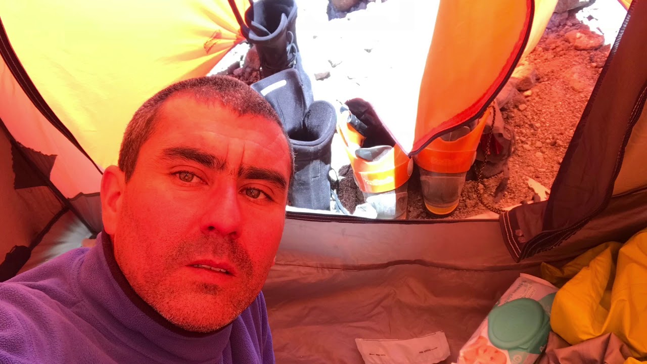 Volcán Tupungato en Solitario ruta completa 2018