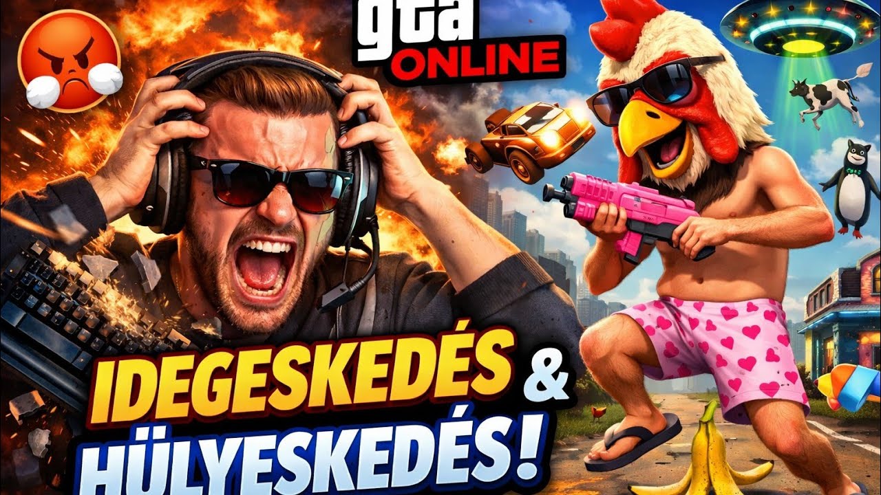 VIKTOR! AZ ISTEN VERJEN MEG!😑🖕|GTA ONLINE