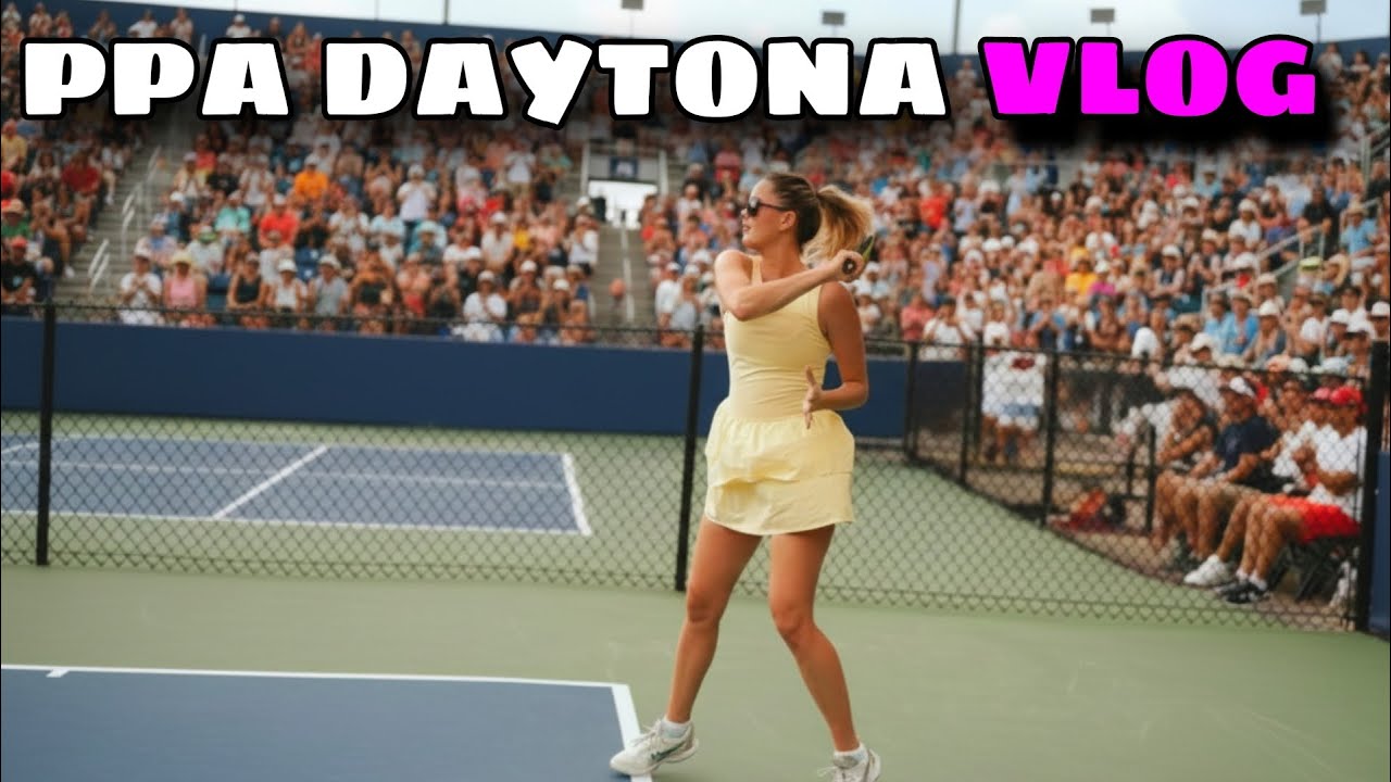 Inside a Pro Pickleball Tournament | PPA Daytona Vlog