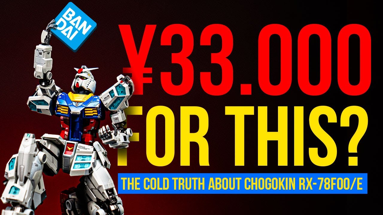 The hard, cold truth about the EXPO 2025 Chogokin RX-78F00/E Gundam