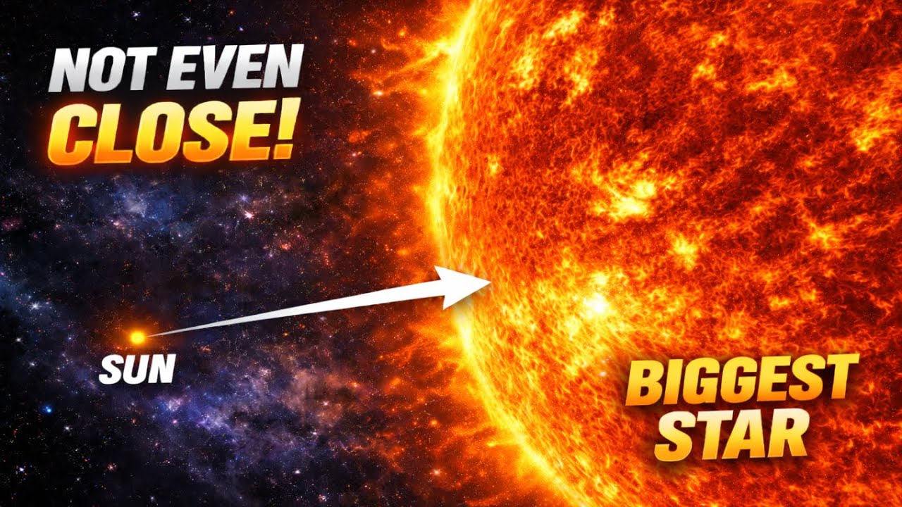 The True Scale of Stars: Dwarfs to Supergiants