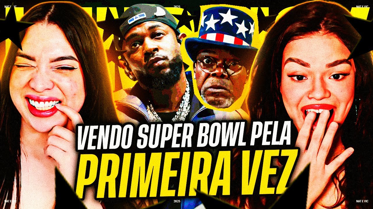 REAGINDO a Kendrick Lamar's Super Bowl Halftime Show | Nat e Vic MV