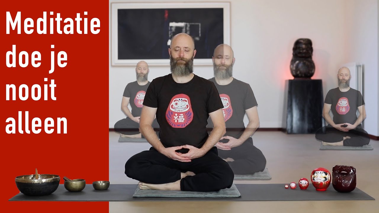 Meditatie doe je nooit alleen