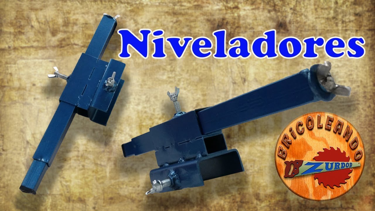 Como hacer Niveladores para premarcos.