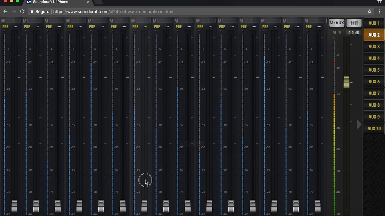 Soundcraft ui24r   acceso y more me español