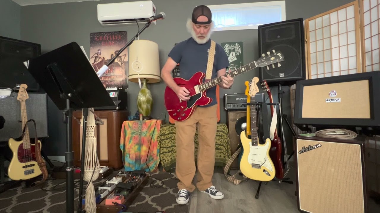 British Pedal Company Silverface Dumble - Orange Super Crush 100- '63 Gibson ES 335 - Jam Video