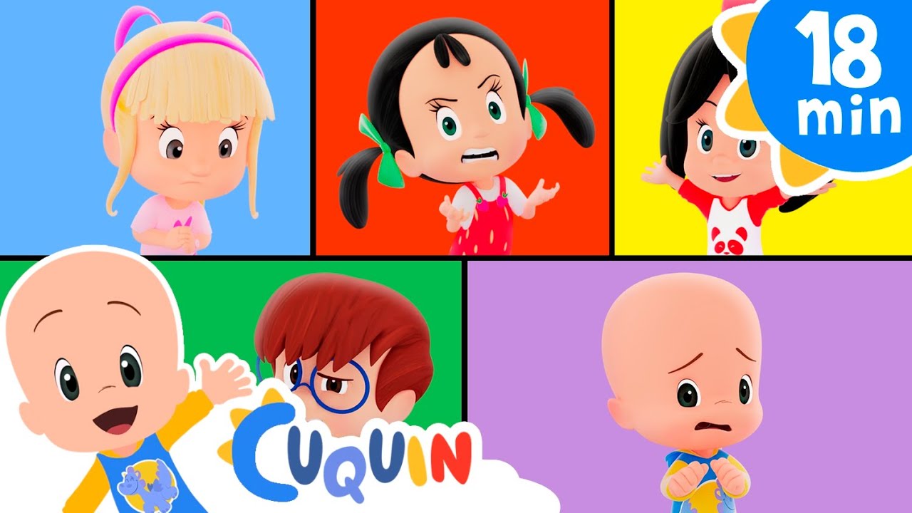 Las emociones con Cleo y Cuquín | Canciones y vídeos educativos con Cleo y Cuquín