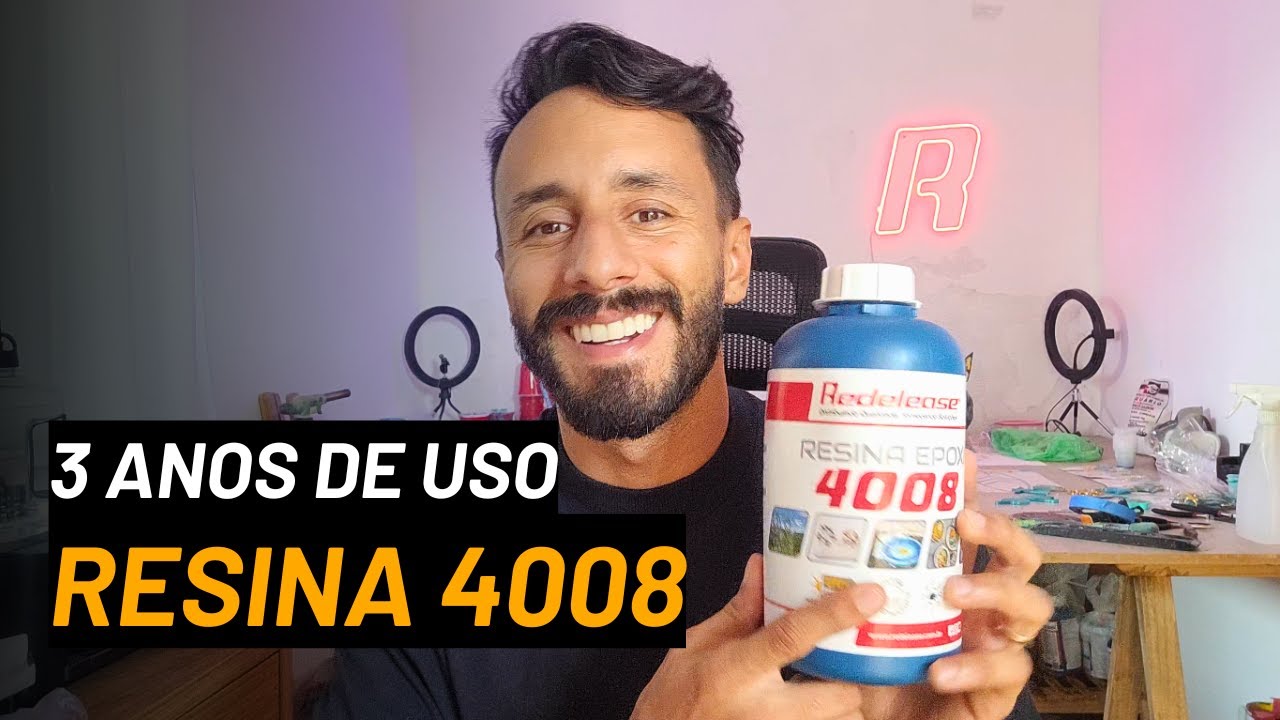 É a MELHOR RESINA para ARTESANATO? Prós e Contras da Linha 4000 de resinas da Redelease
