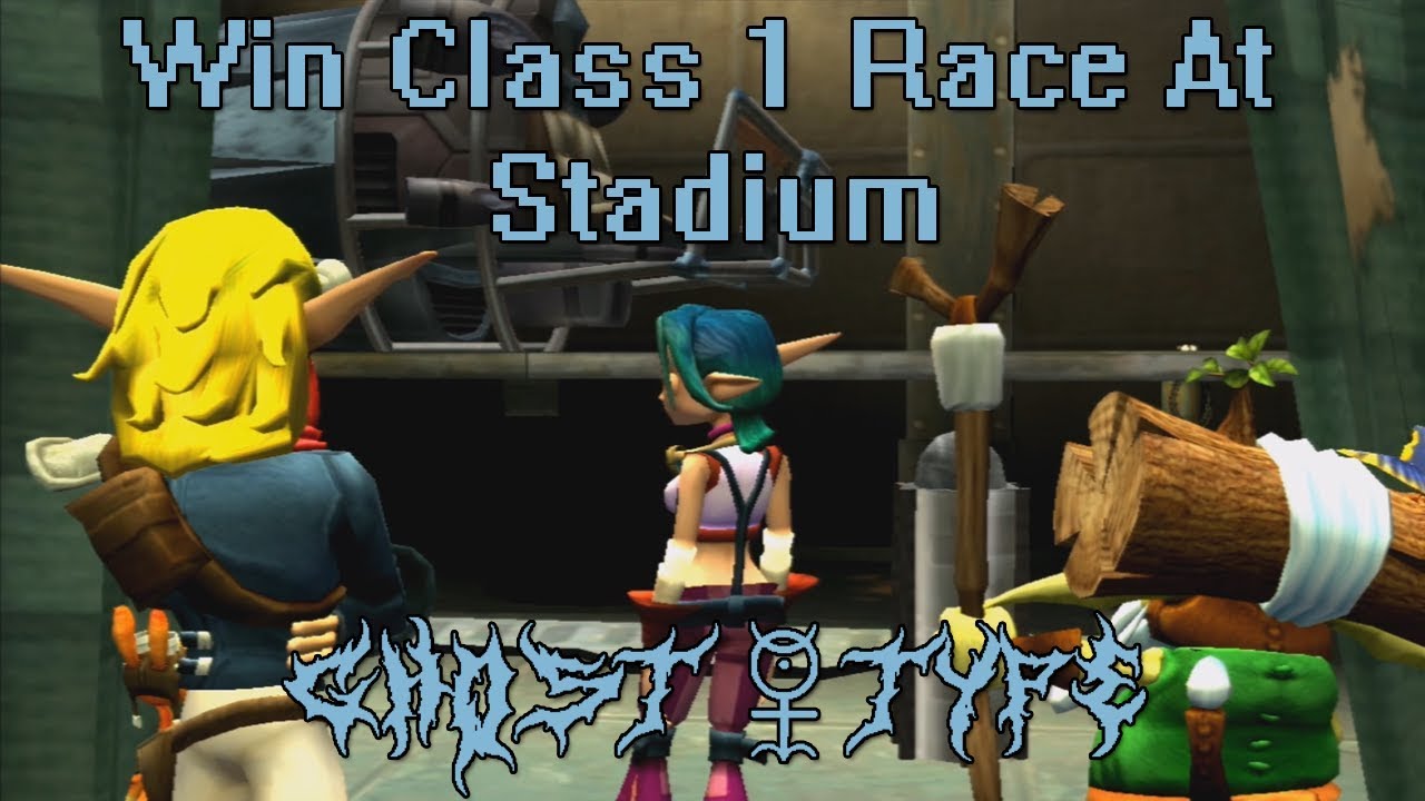 Win Class 1 Race At Stadium | Act III | Jak II