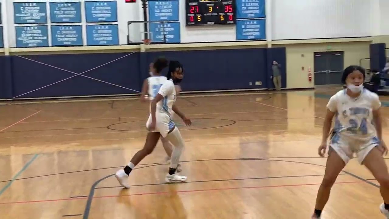 Macktoon basket John Carroll/St. Timothy’s basketball IAAM B1 semifinal 02/17/22