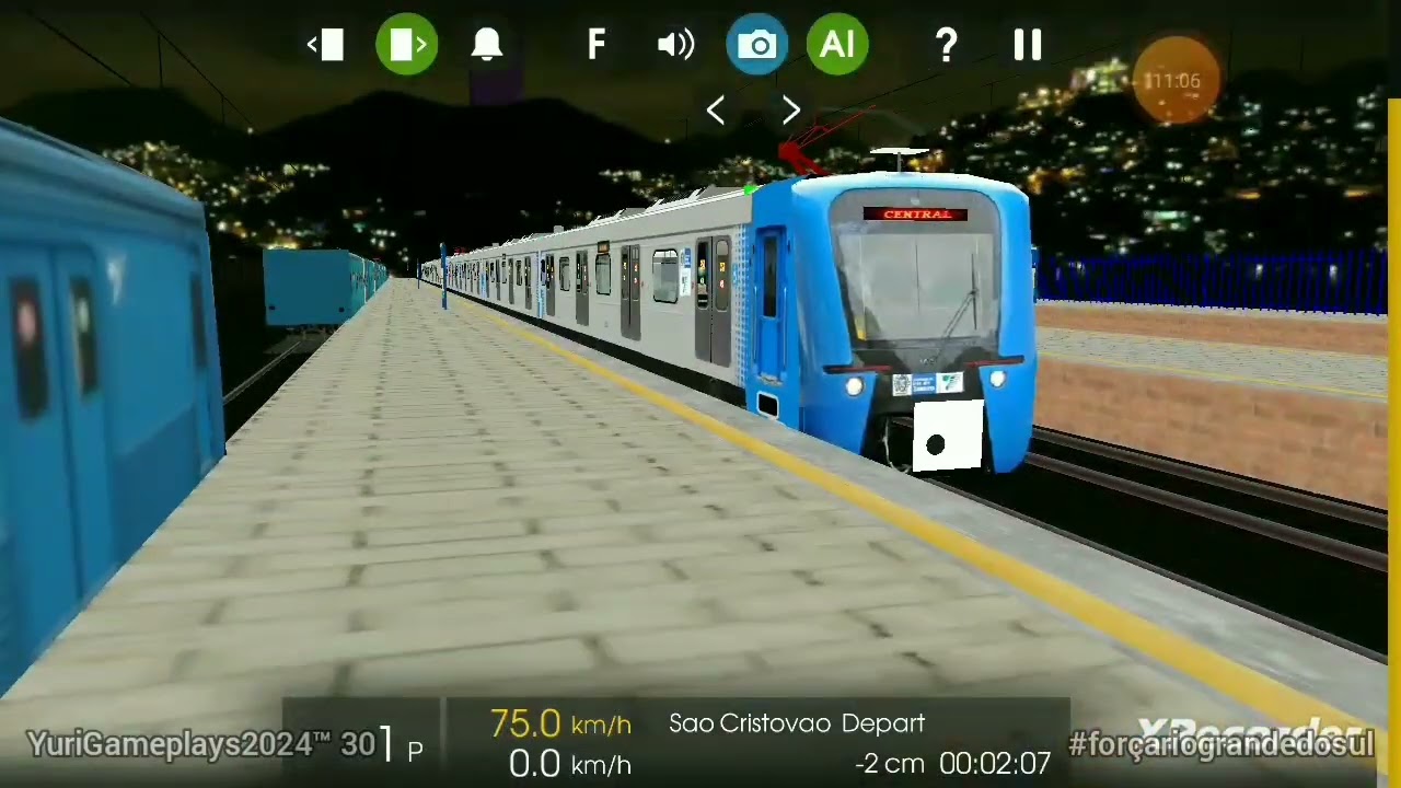 [Hmmsim 2] Bonsucesso X Central do Brasil. (Supervia) Ramais Saracuruna e Santa Cruz.