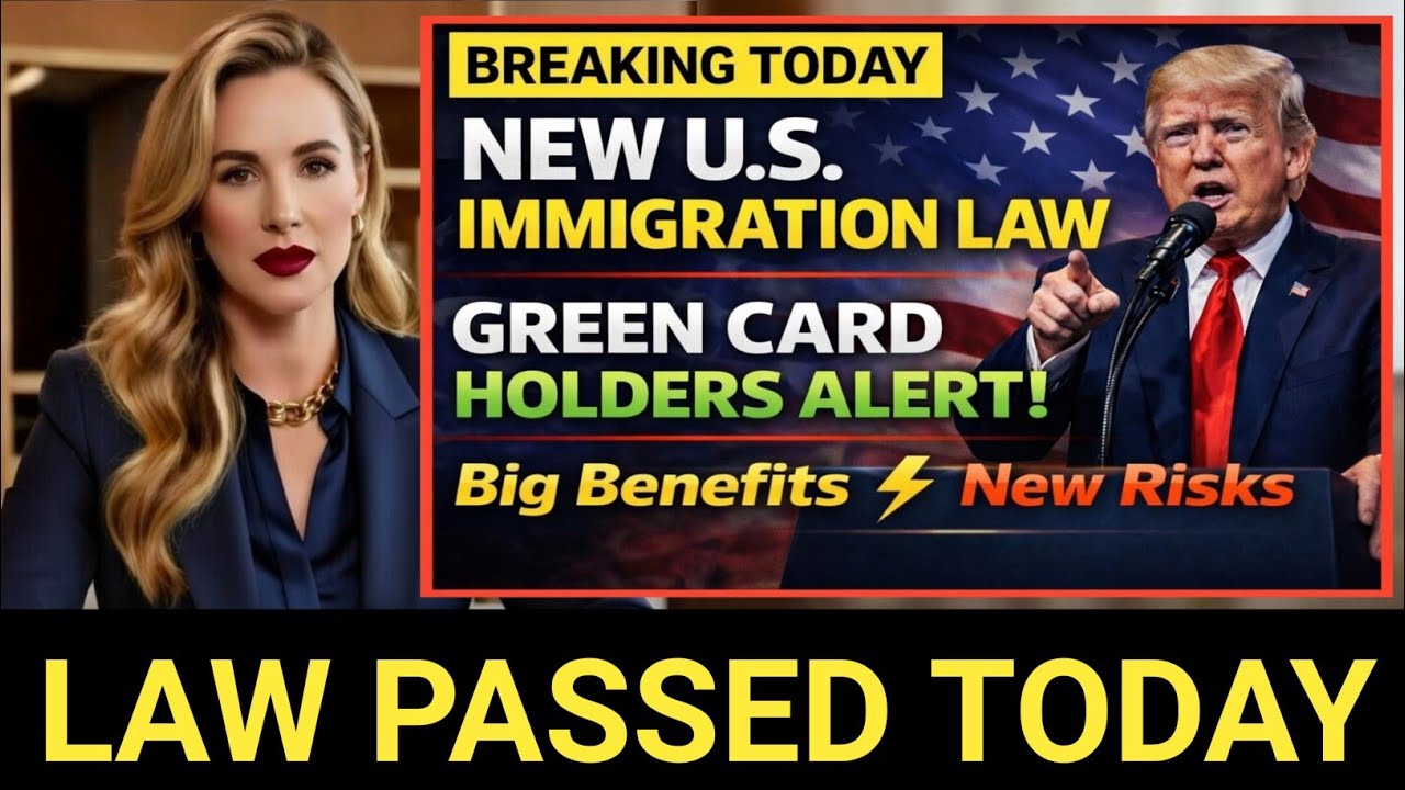 New US Immigration Law Passed Today 🇺🇸 | Major Green Card Changes You Must Know in 2026