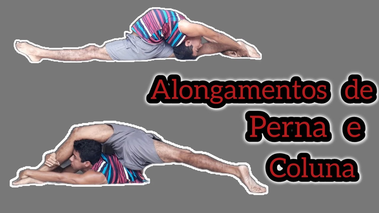 Alongamentos para ganhar FLEXIBILIDADE de PERNAS e de COLUNA (do Básico ao Avançado)