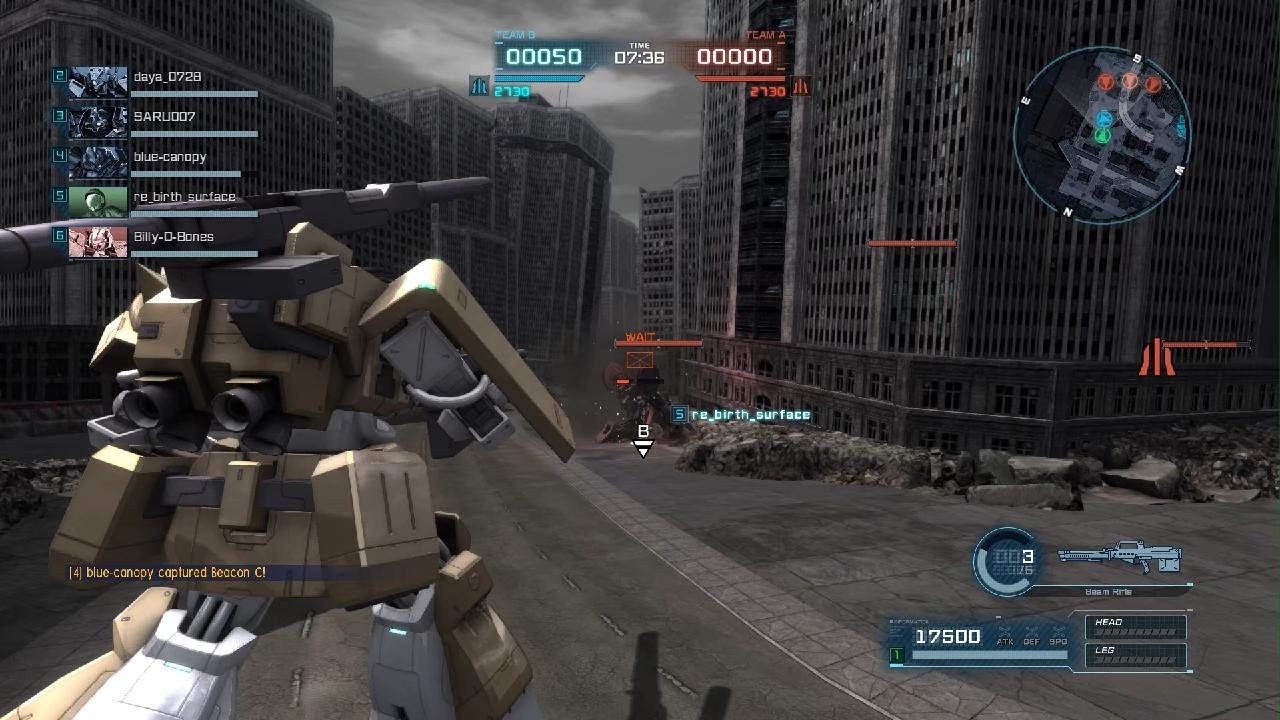 MOBILE SUIT GUNDAM BATTLE OPERATION 2:First time time using this suit.Rocky beginning.