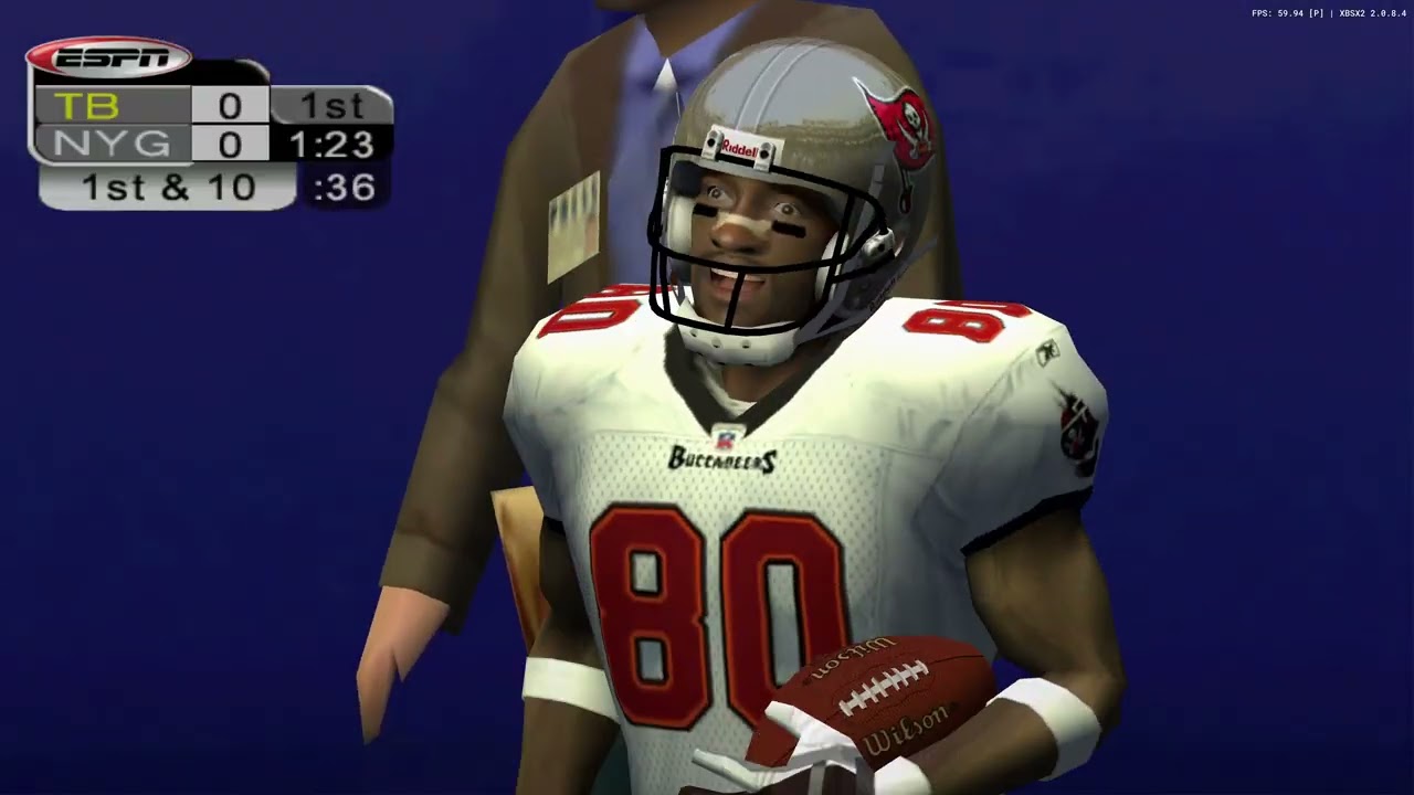 ESPN NFL 2K5 Xbox Series X Gameplay ( PS2 )