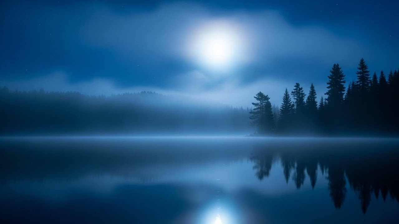 Stress Relief Music | Peaceful Night Atmosphere