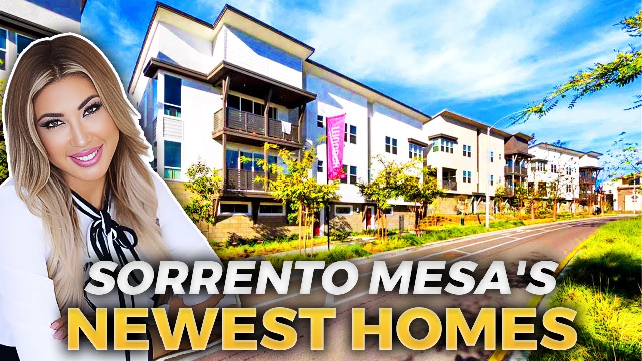 Sorrento Mesa’s NEW Townhomes: A MUST-SEE TOUR In San Diego California | San Diego CA Real Estate
