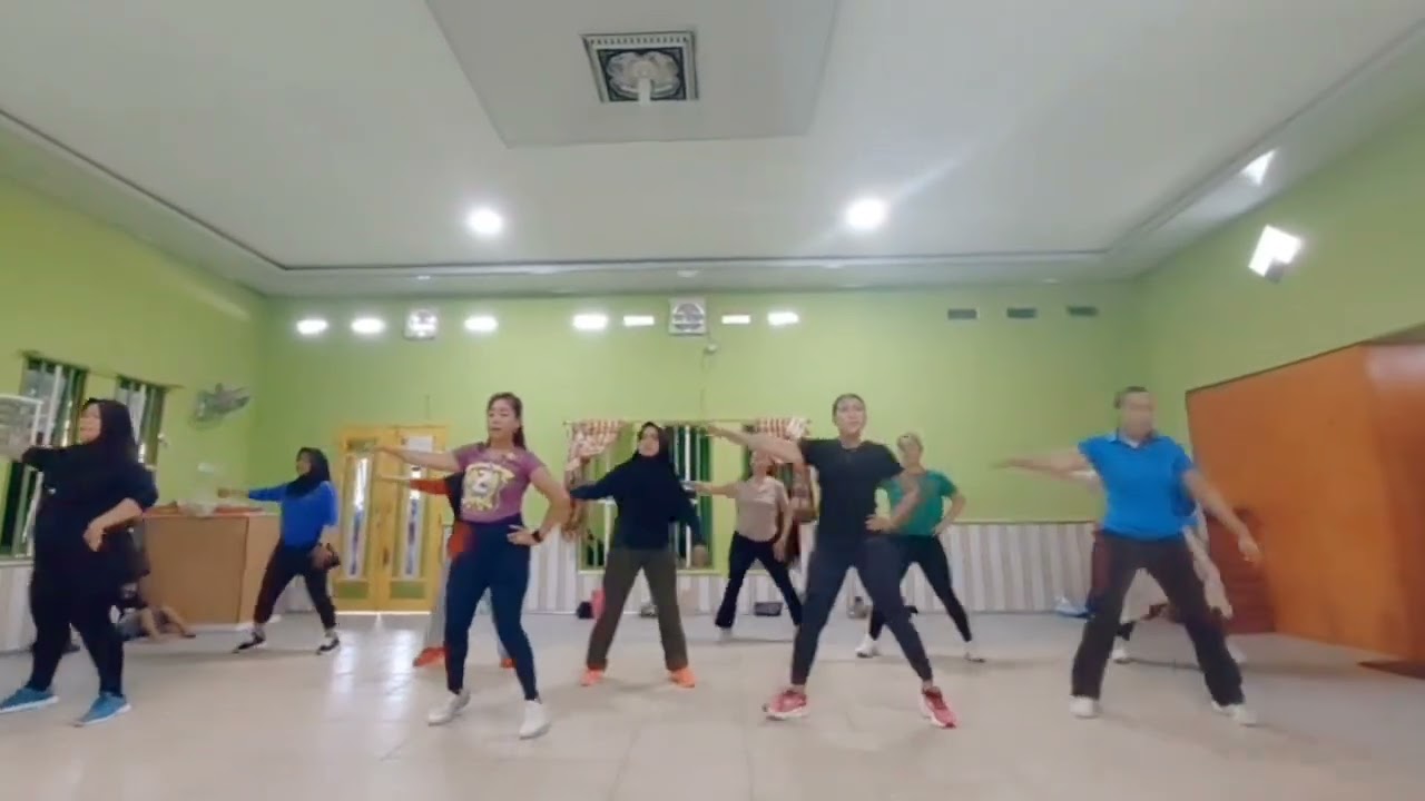 Aerobic Class || Senam Aerobic || Senam Asyikk || Gerakan Simple