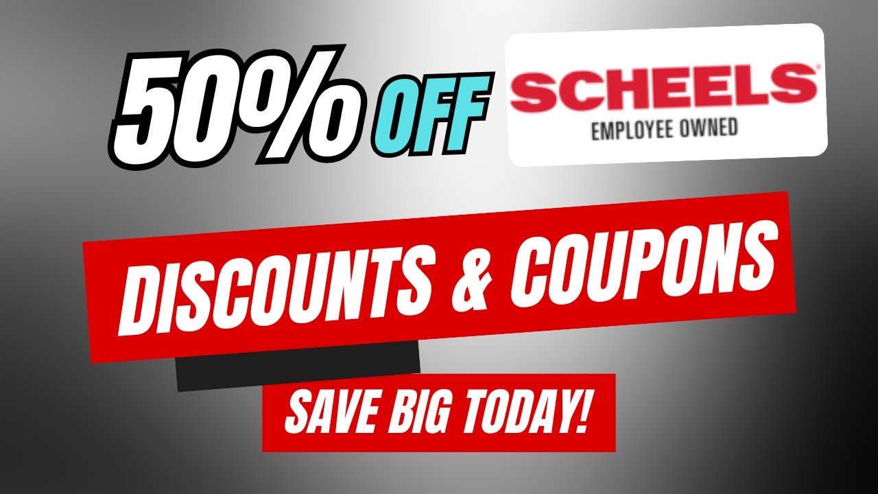 50% Off Scheels Coupon Code, Promo Codes & Discounts
