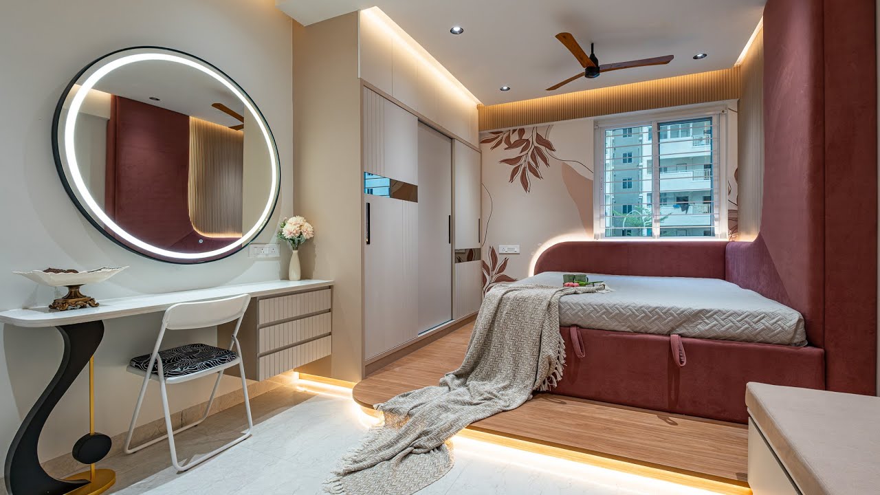 3BHK Home Interior Tour  Modern & Artistic Interiors  Hyderabad | Design by ChicSpaces