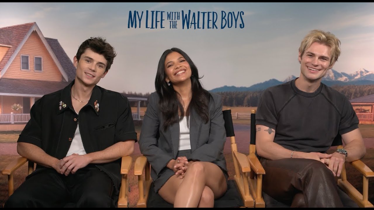 My Life With The Walter Boys Cast On Harry Potter & Little Women Love Triangles | Netflix Interview