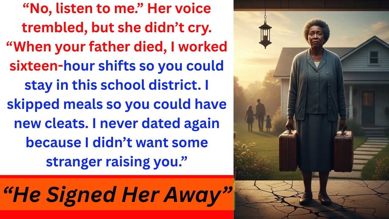 “He Signed the Papers to Send Me Away—Then the FBI Showed Up.”