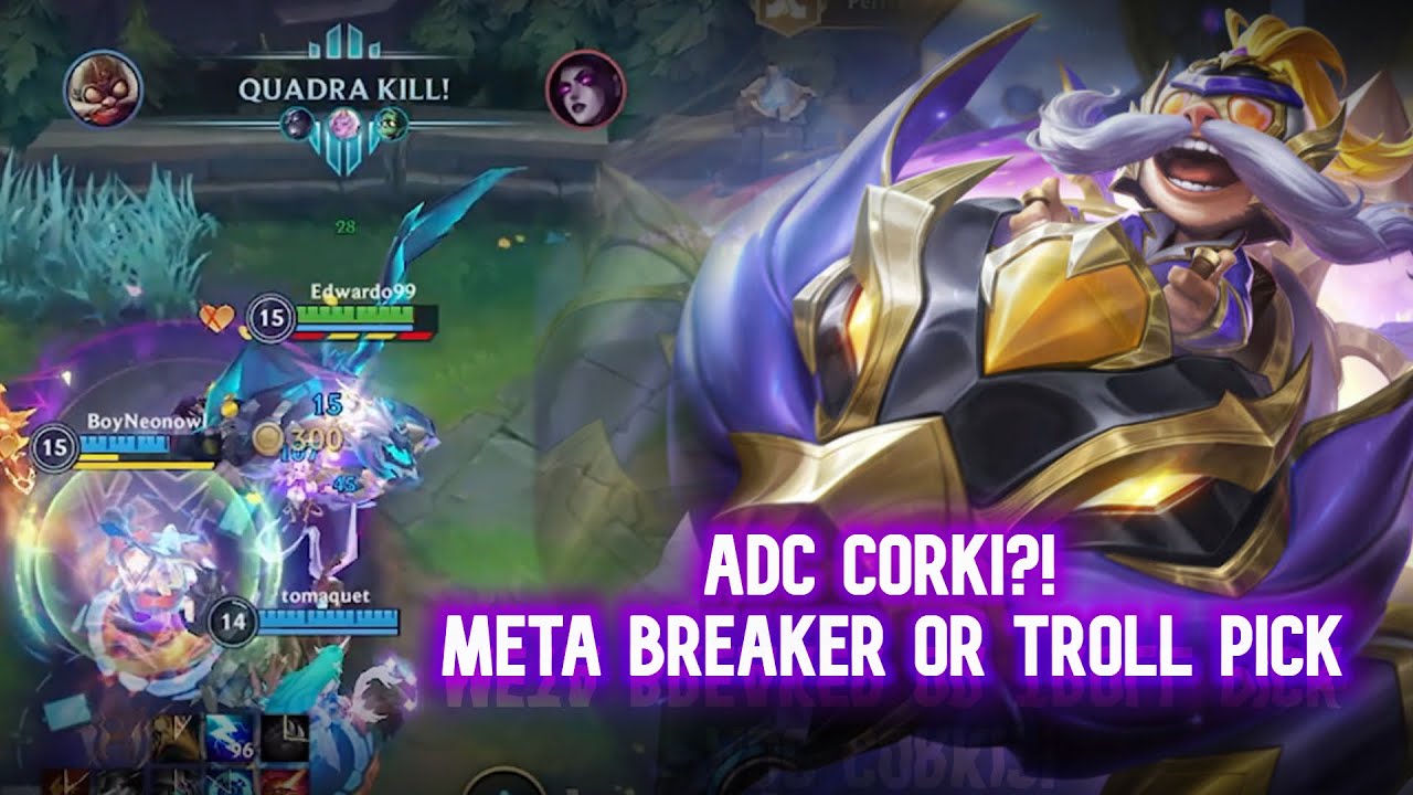 IS CORKI THE BEST ADC IN WILD RIFT? | PATCH 6.2a