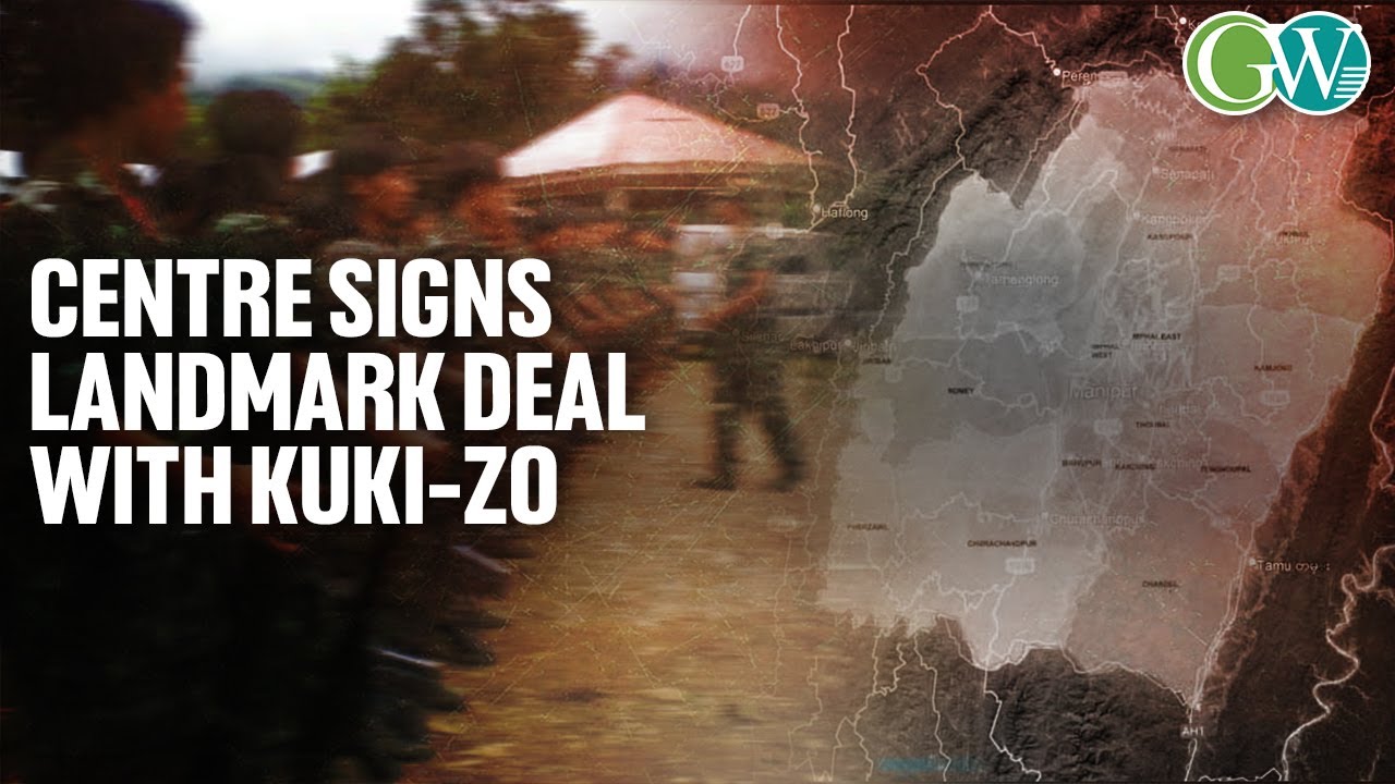 MAJOR BREAKTHROUGH: CENTRE SIGNS TRIPARTITE SoO AGREEMENT WITH KUKI-ZO MILITANT GROUP