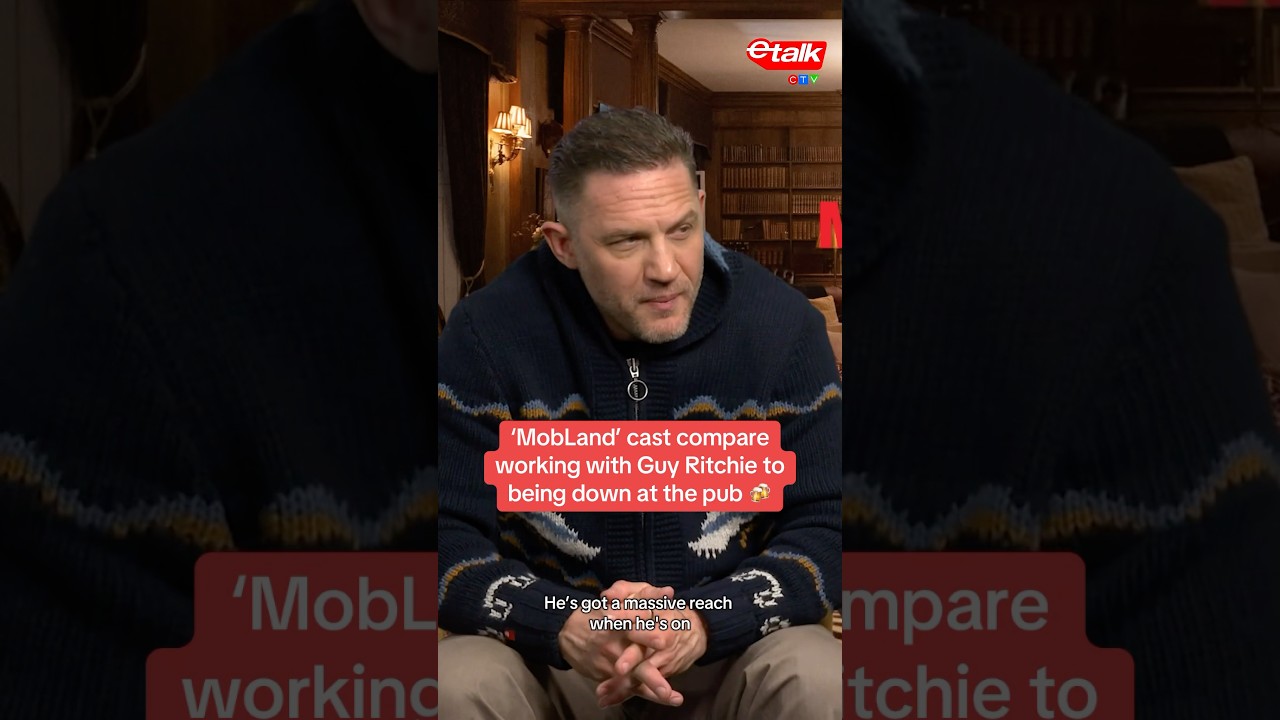 &lsquo;Mobland&rsquo; cast compare working with Guy Ritchie to being down at the pub 🍻