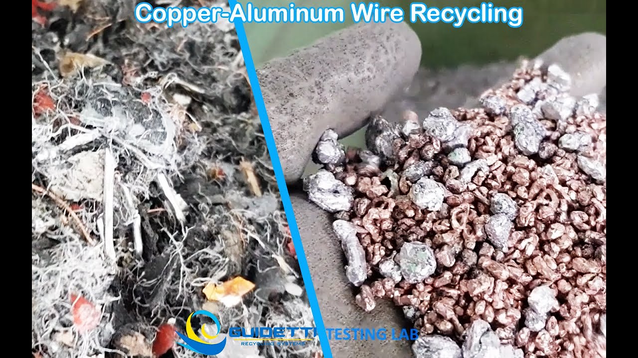 copper and aluminum Wire Recycling Plant (NO BLADES)