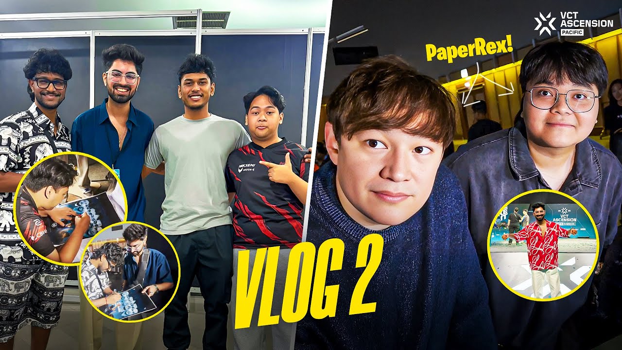 International Teams React to VLT 🇮🇳 | VCT Ascension Bangkok Vlog 2