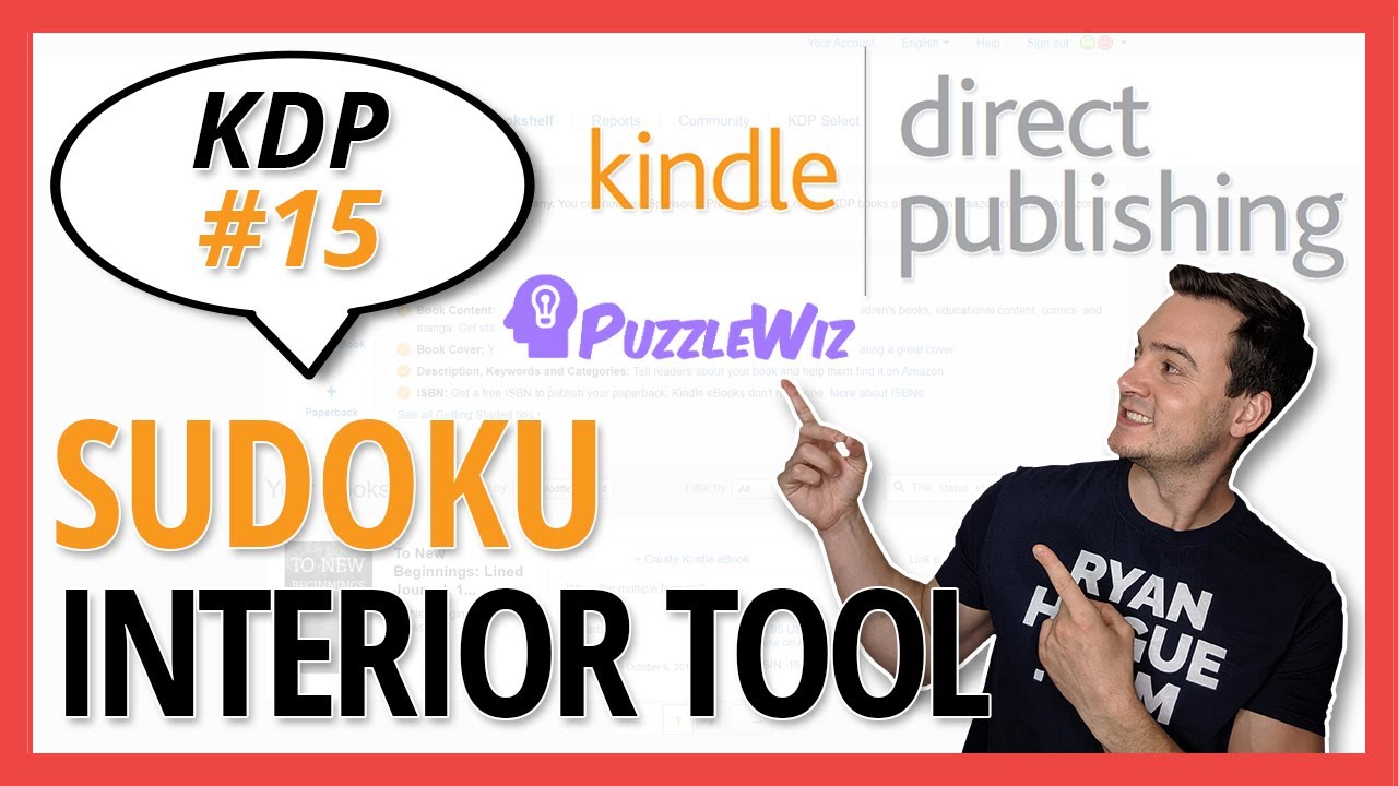 KDP 15: Sudoku Book Interiors (Sell 🧩Puzzles on Amazon!)