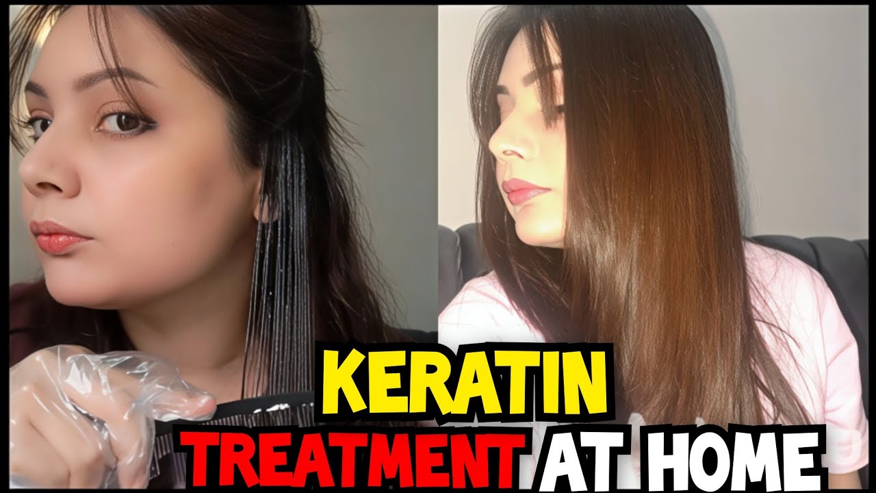 I Did My Own KERATIN Treatment at Home