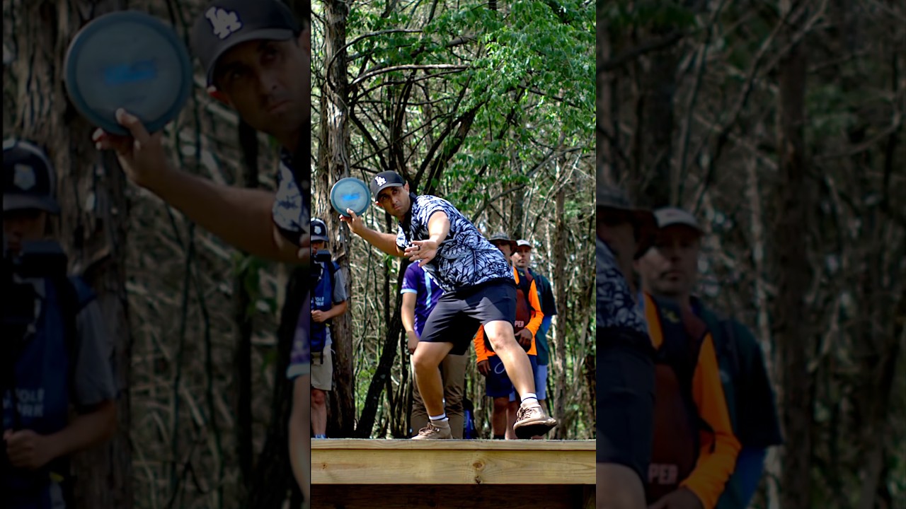 Paul Mcbeths Forehand Super Slow Motion disc golf