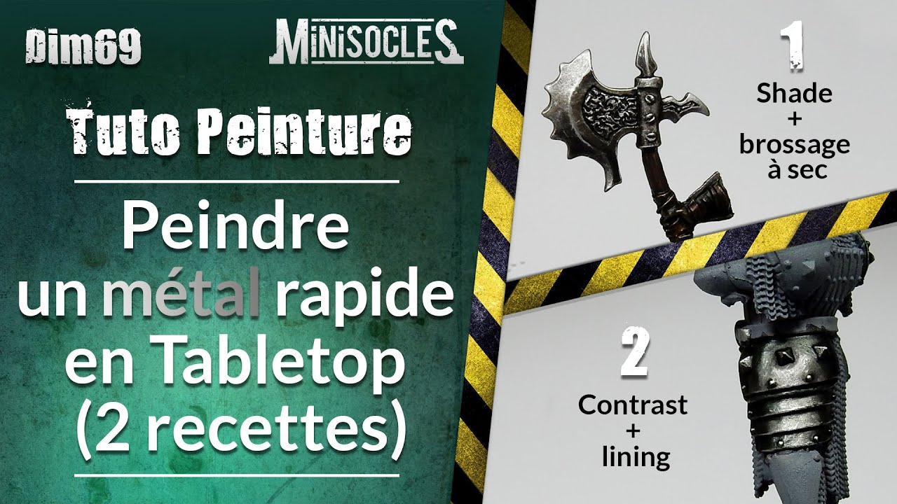 Peinture sur figurines [TUTO] : Peindre du TMP rapidement
