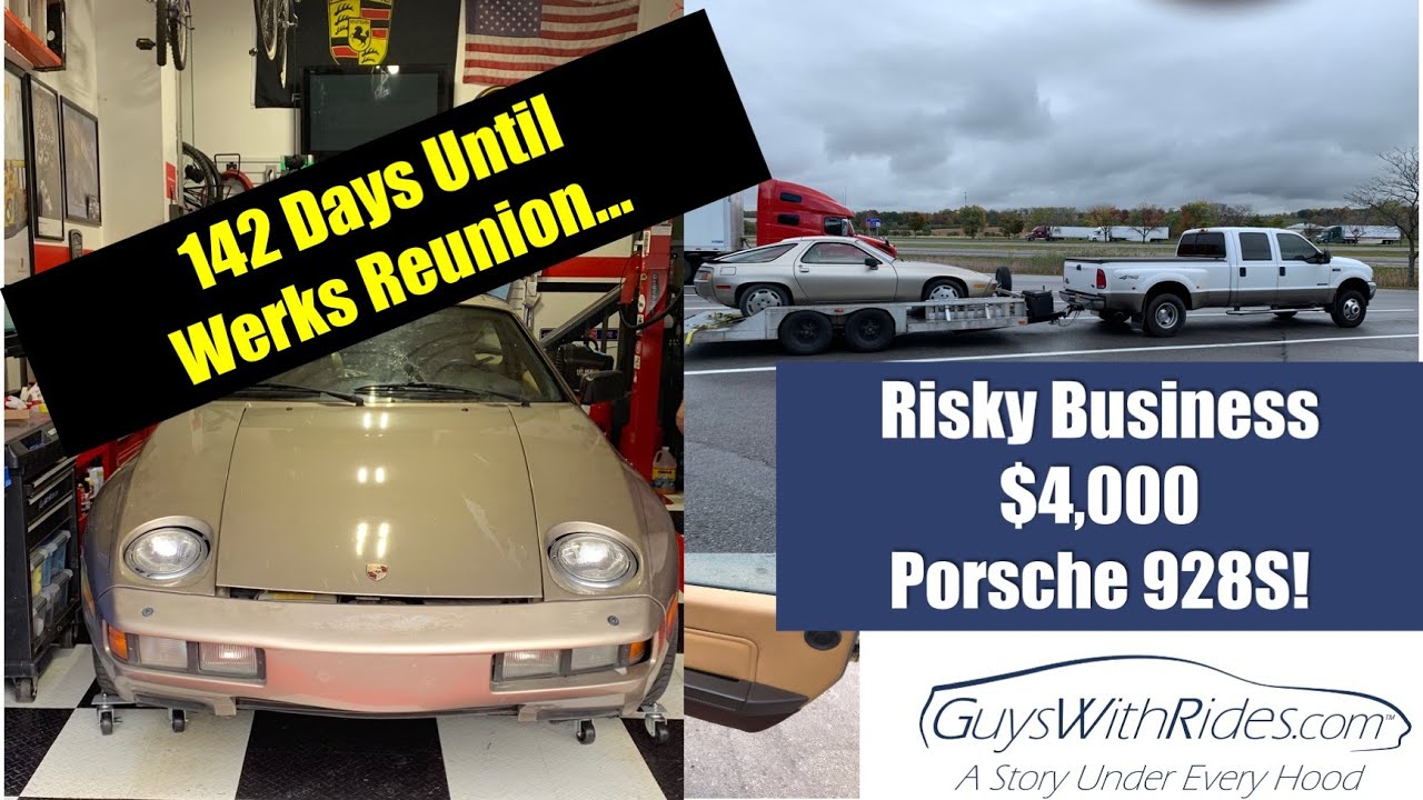 Risky Business Ep. 3:  '85 Porsche 928S Purchase & Pickup