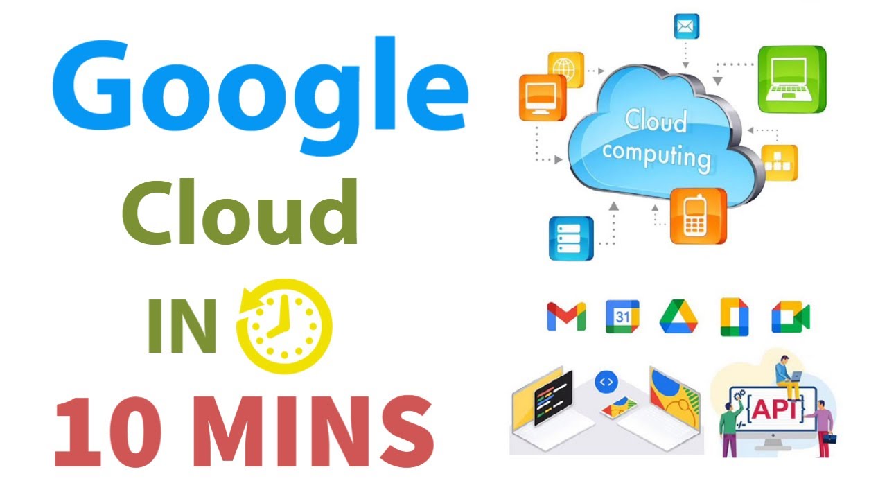 Google Cloud Platform за 10 минут | GCP для начинающих | Обучающие материалы по Google Cloud Plat...