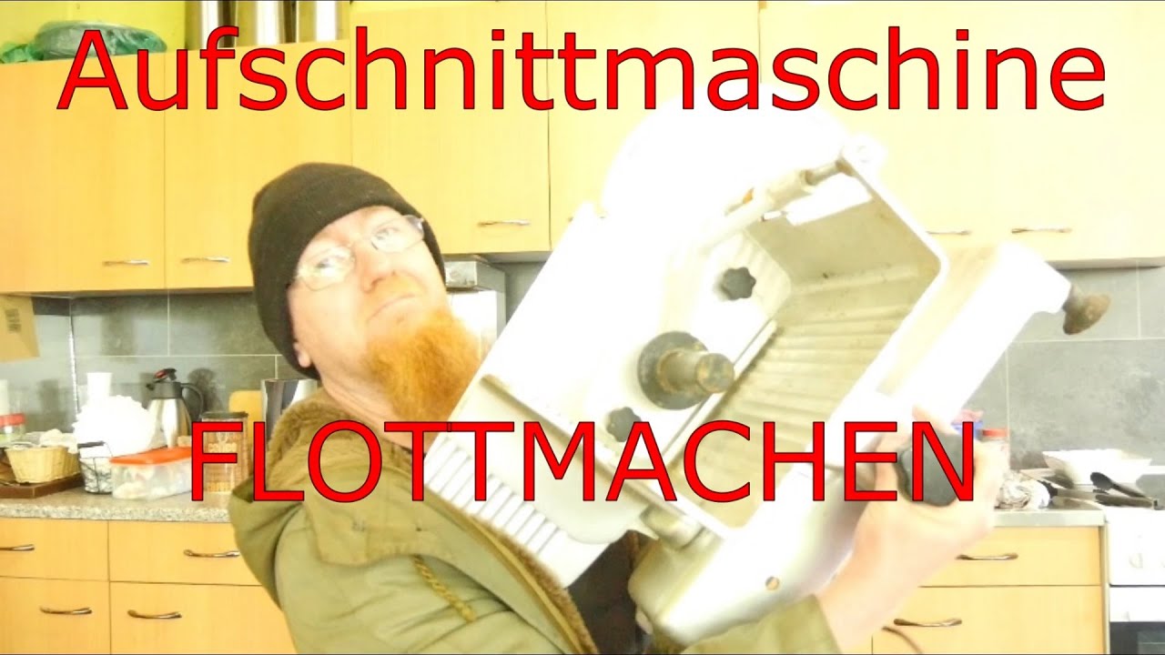 ADE Juwel 1 Fitmachen Demontage Aufschnittmaschine Senkrechtschneider