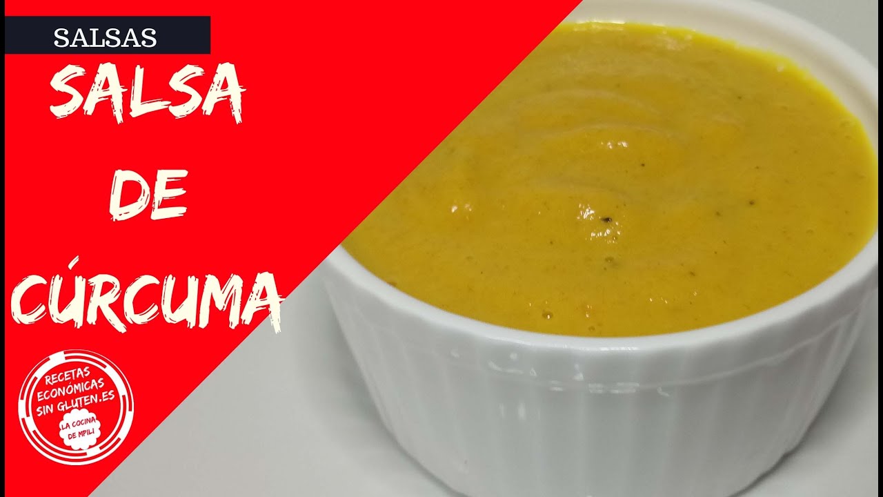 🥣 Como preparara la SALSA DE CÚRCUMA CASERA CON TODOS LOS BENEFICIOS DE LA CÚRCUMA