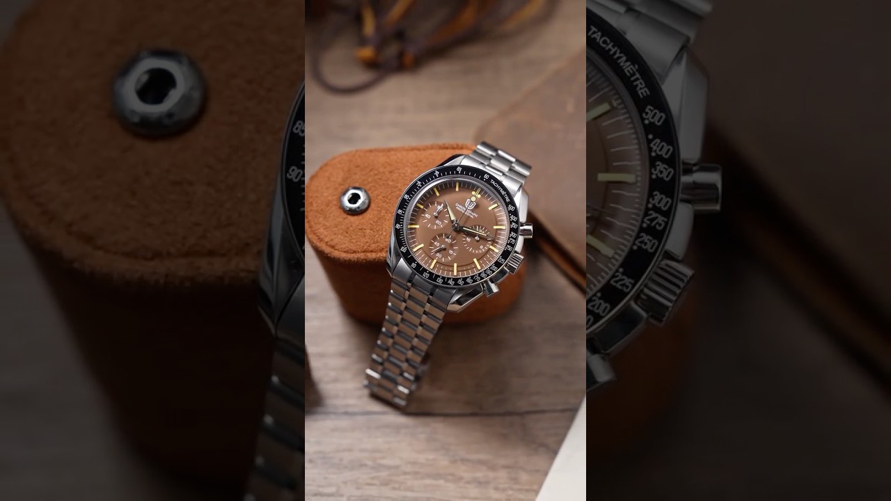 Watchdives WD1863 &mdash; 39mm VK63 Chronograph with Tropical Dial that ages beautifully