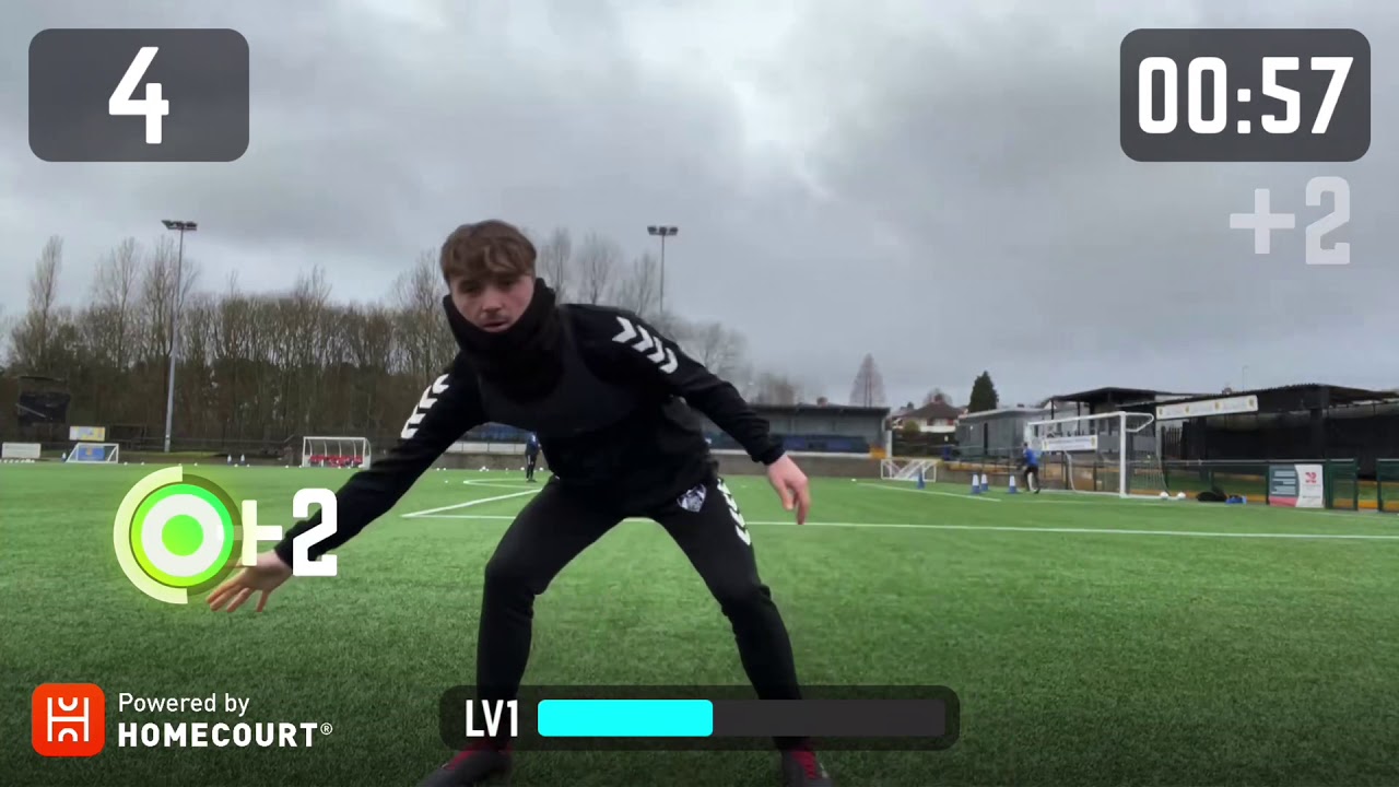 HomeCourt Reaction Challenge - Ben Hough