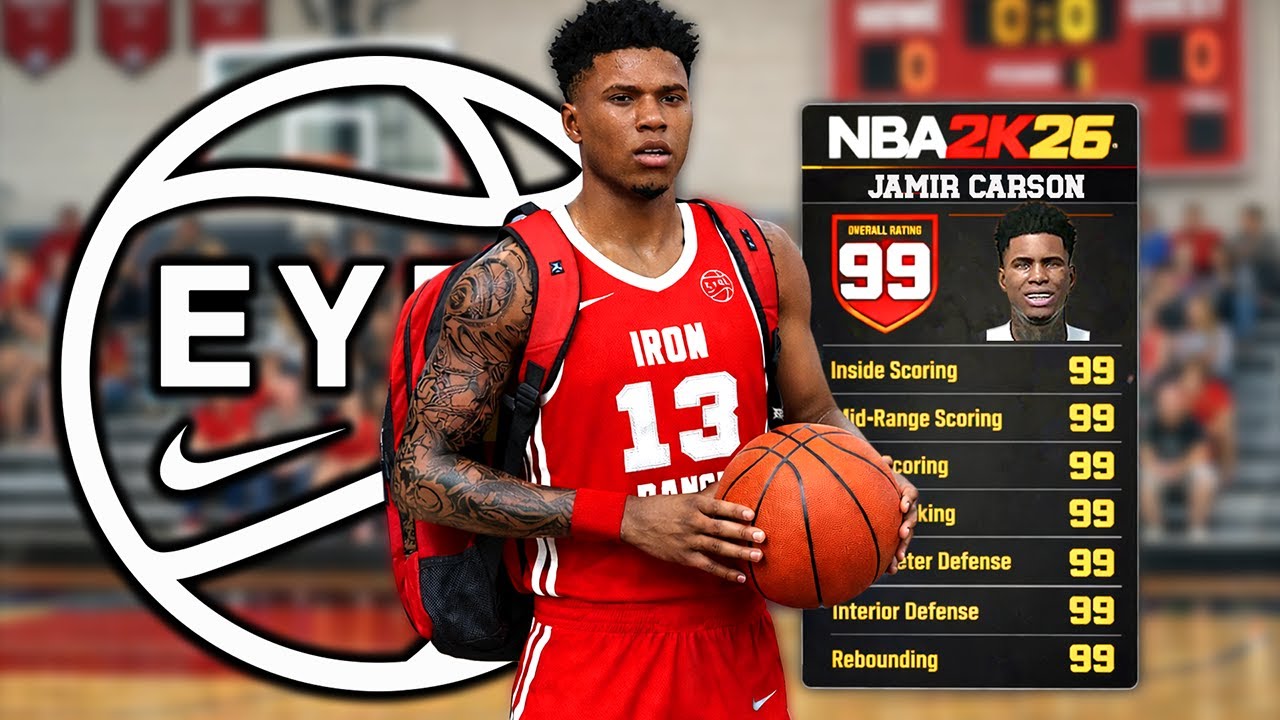 High Schooler Dominates The EYBL | The ULTIMATE Center Build | NBA 2K26 MyCareer