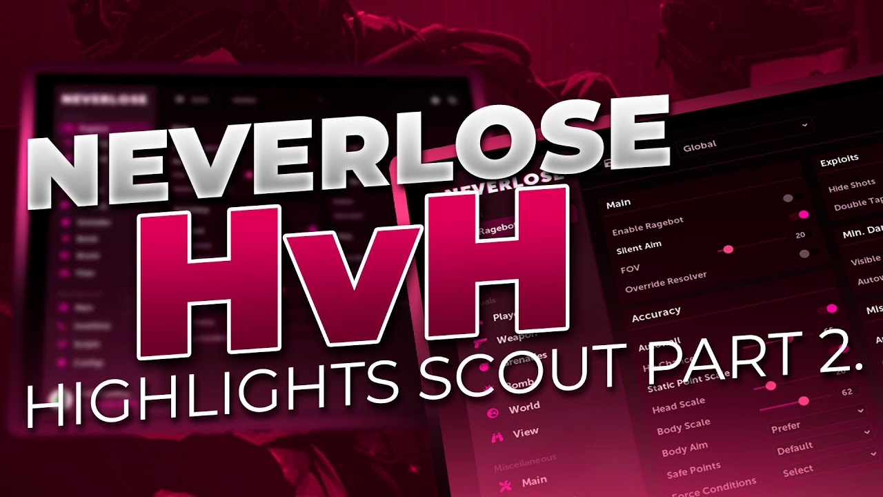Neverlose.cc HvH Highlights Scout edition Part 2