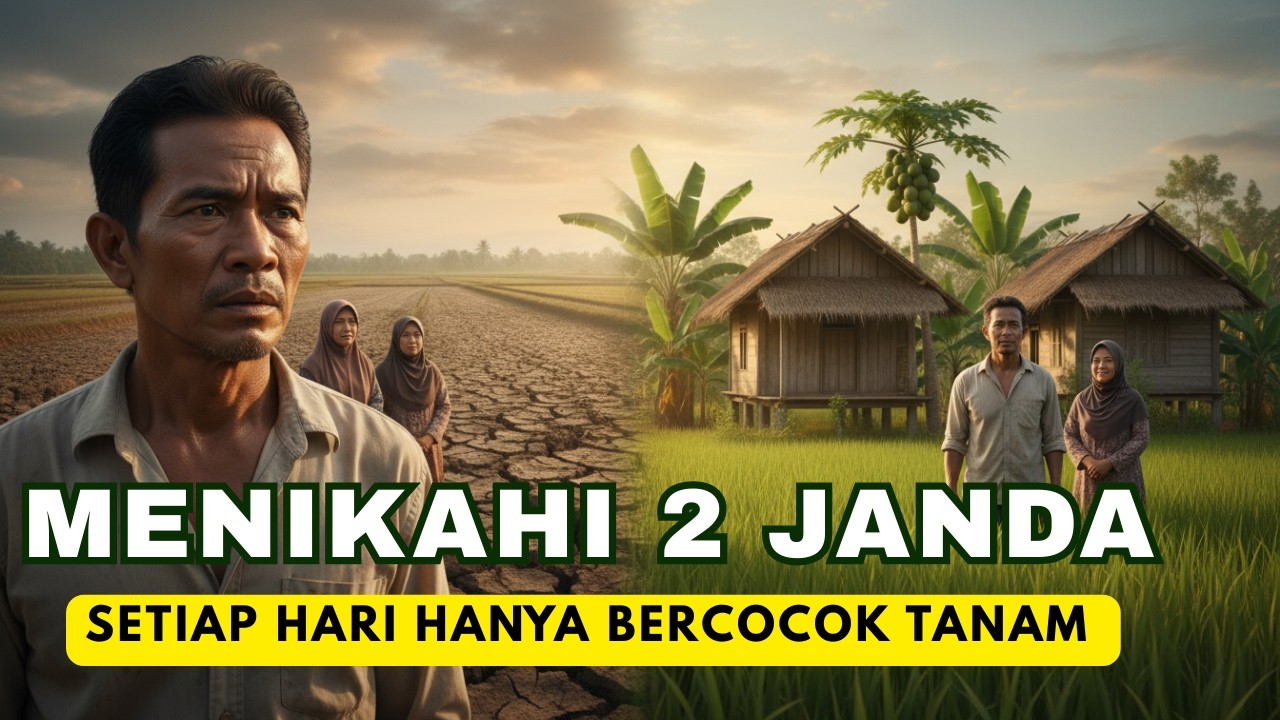 Bagaimana Menikahi 2 Janda ! Setiap Hari Hanya Bercocok Tanam - 2 Rumah Di Tengah Sawah