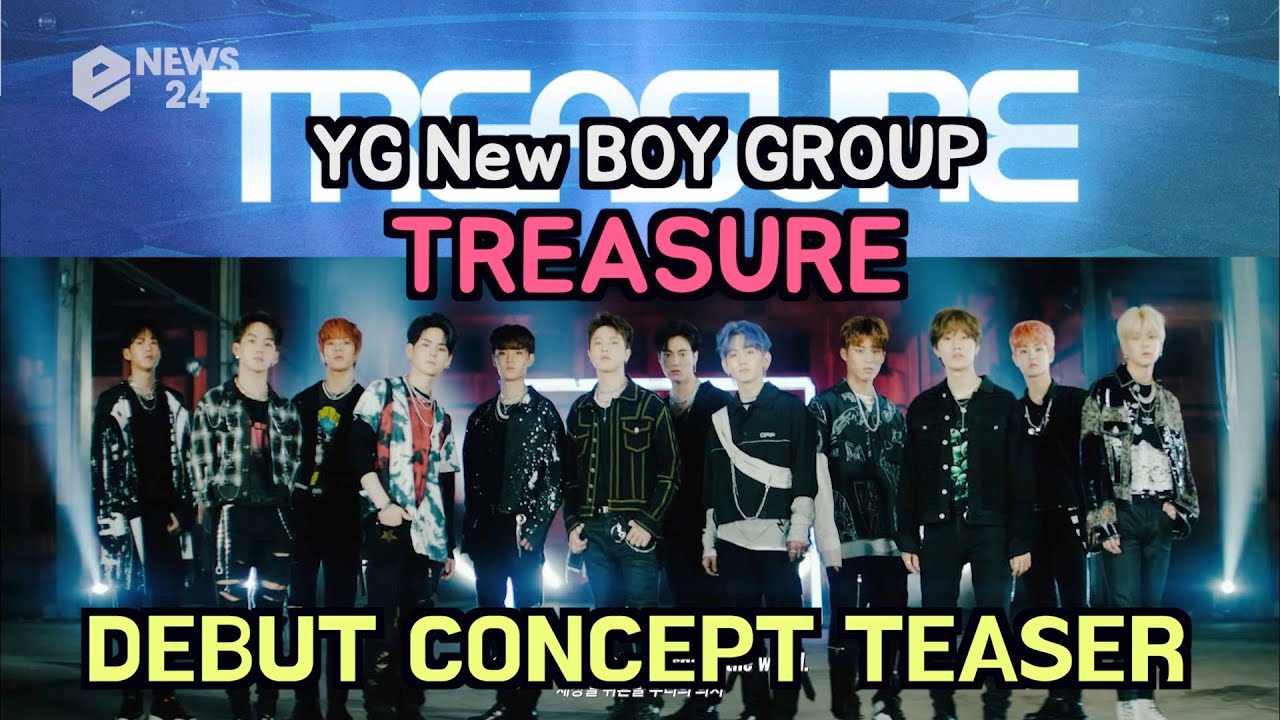 YG New BOY GROUP TREASURE, DEBUT CONCEPT TEASER