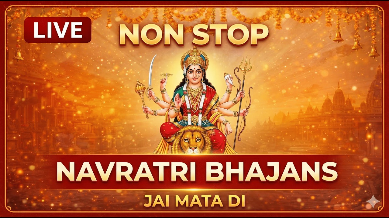 🔴 LIVE Navratri Bhajans | Mata Rani Songs | Non Stop Durga Bhakti | Jai Mata Di